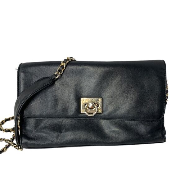 GIANI Bernini Vintage Leather Chain Bag - Picture 3 of 15